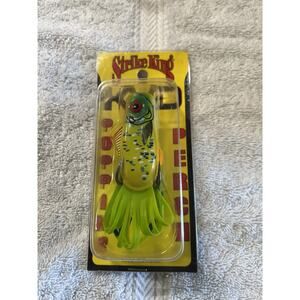 KVD Popping Perch Fishing Lure Chartreuse Gill 1oz Weedless Hollow Body Topwater